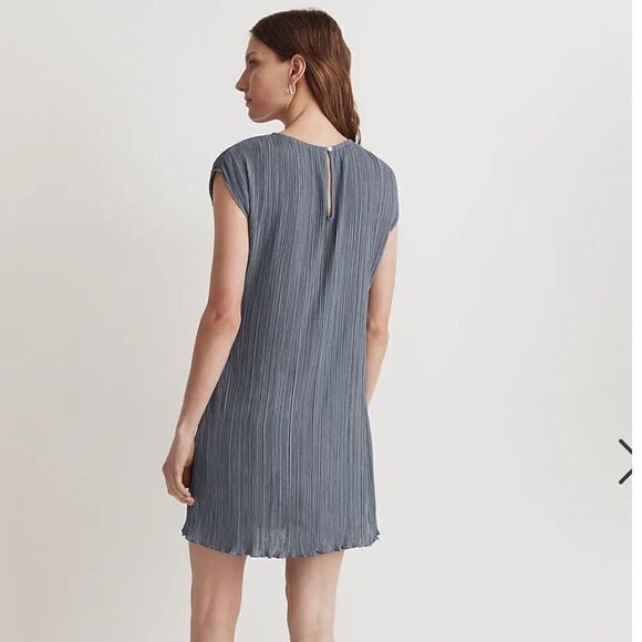 madewell Plissé Mini Tee Dress* - Picture 2 of 7